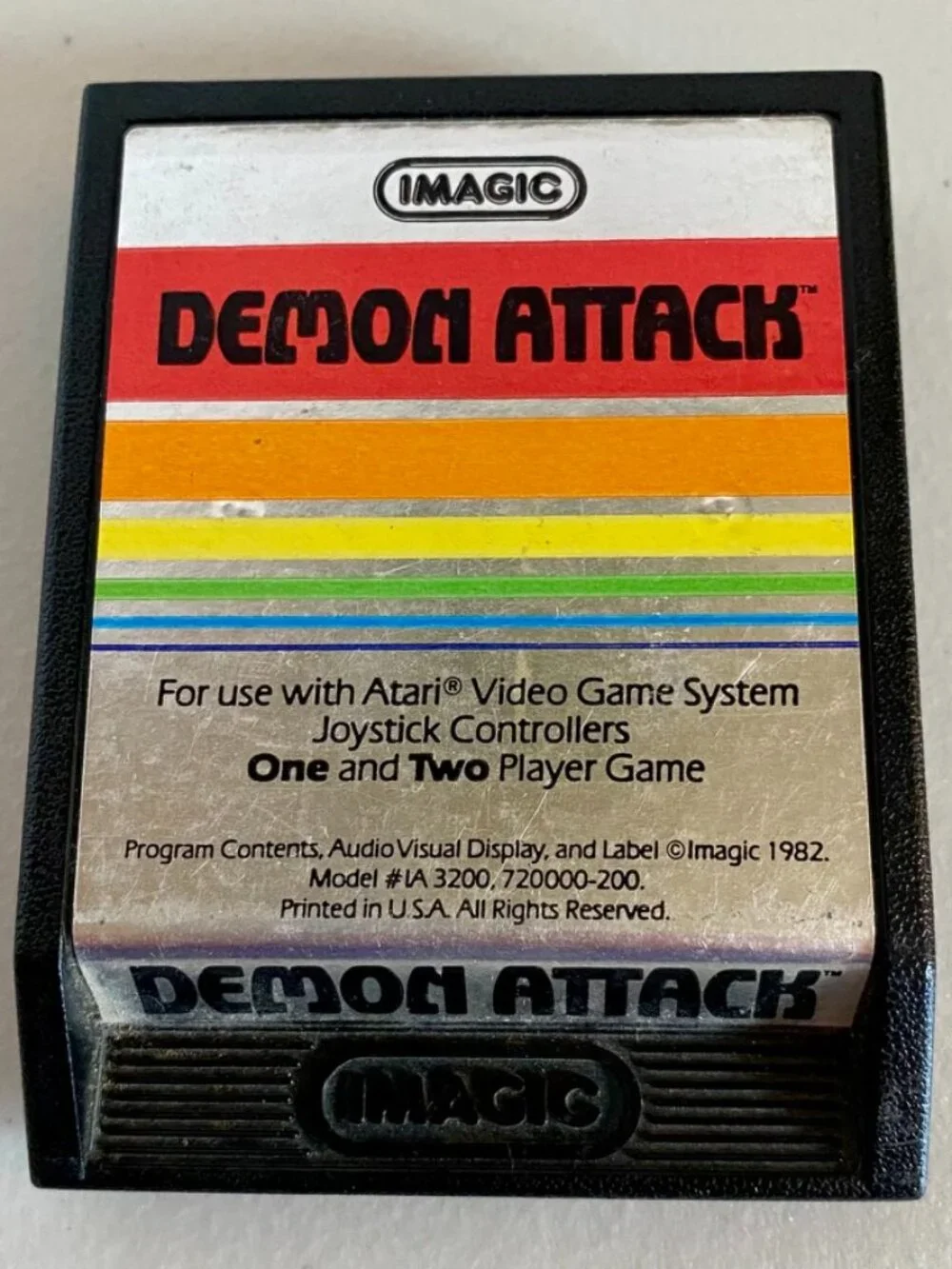 Demon Attack (Atari 2600, 1982) Made by Imagic UNTESTED Cartridge Best Selling
